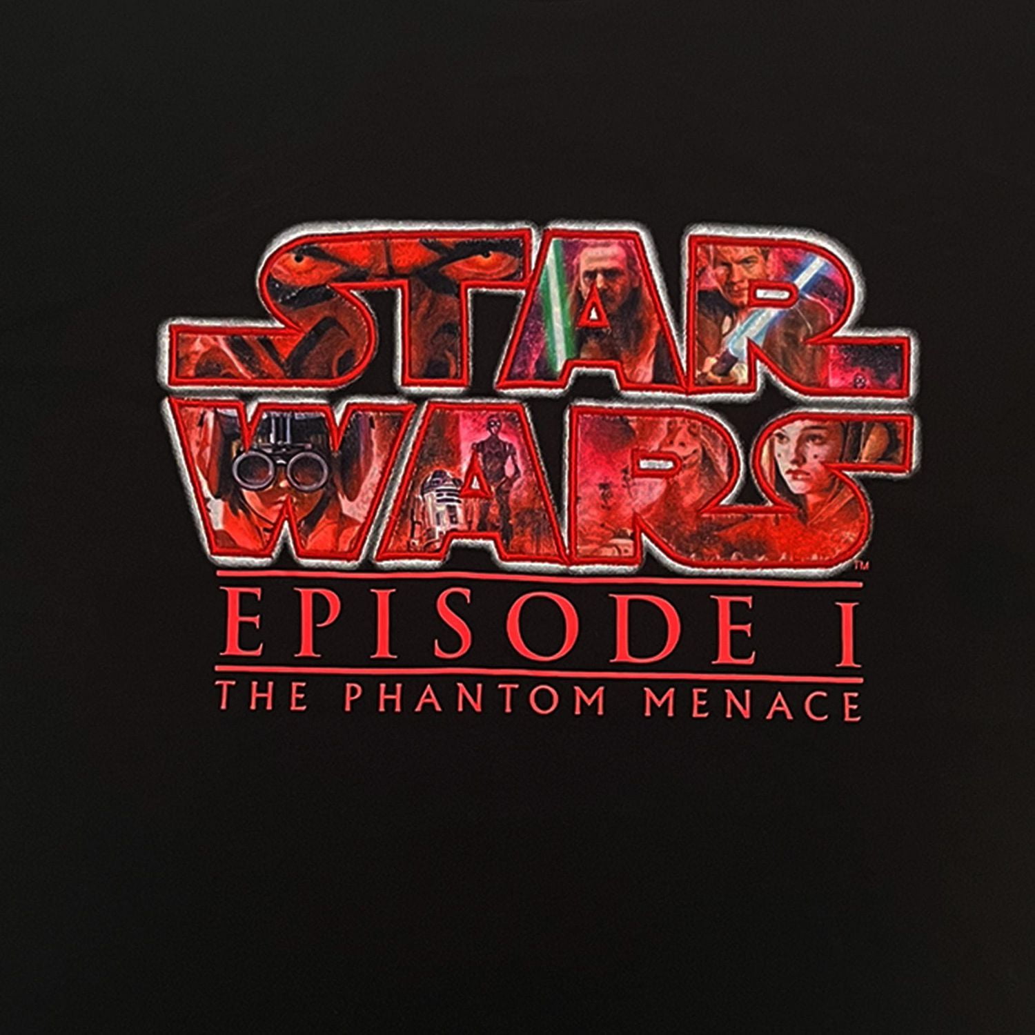 Star Wars Mens SW Episode 1 Fill Short Sleeve Crew Tee