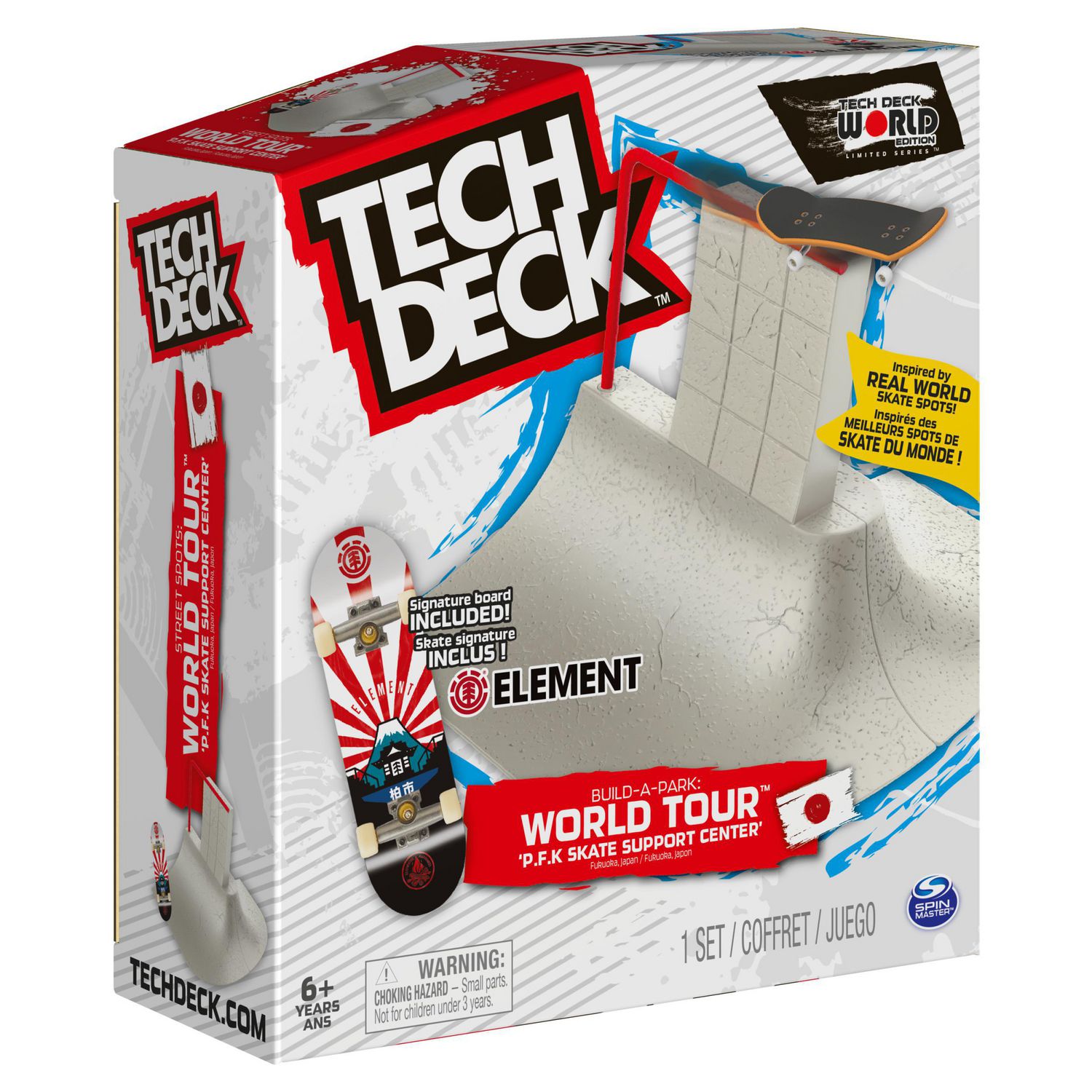 Tech Deck, Build-A-Park World Tour, P.F.K Skate Support Center