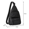 thumbnail image 4 of Time and Tru Women's Athletic Sling Bag, 4 of 4