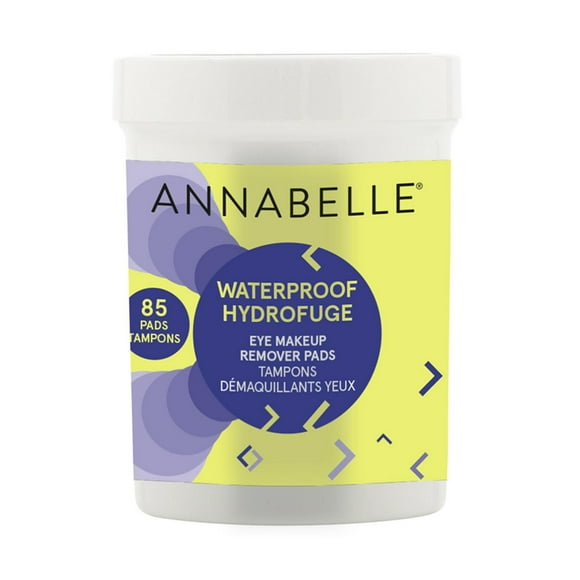Annabelle Long Wear & Waterproof Eye Makeup Remover Pads, The ideal alternative for everyday makeup removal