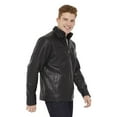thumbnail image 2 of George Men's Leather Jacket, 2 of 6