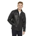 thumbnail image 1 of George Men's Leather Jacket, 1 of 6