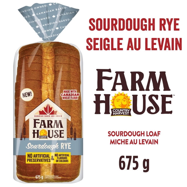 Farmhouse Sourdough Rye Loaf