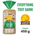 thumbnail image 1 of Country Harvest Everything Bagel, 1 of 2