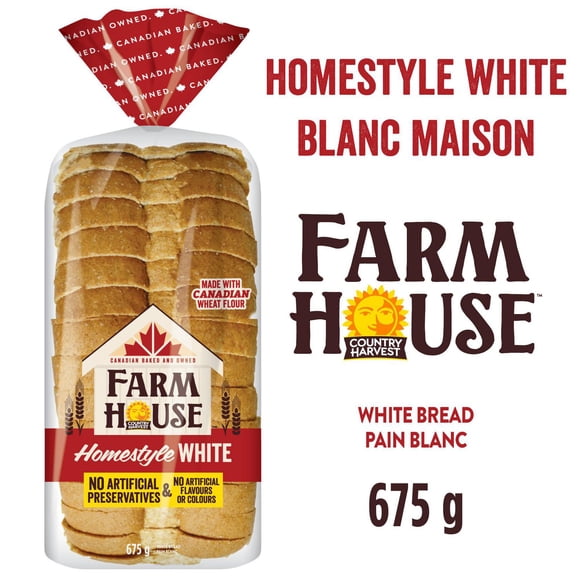 Farmhouse Homestyle White Bread