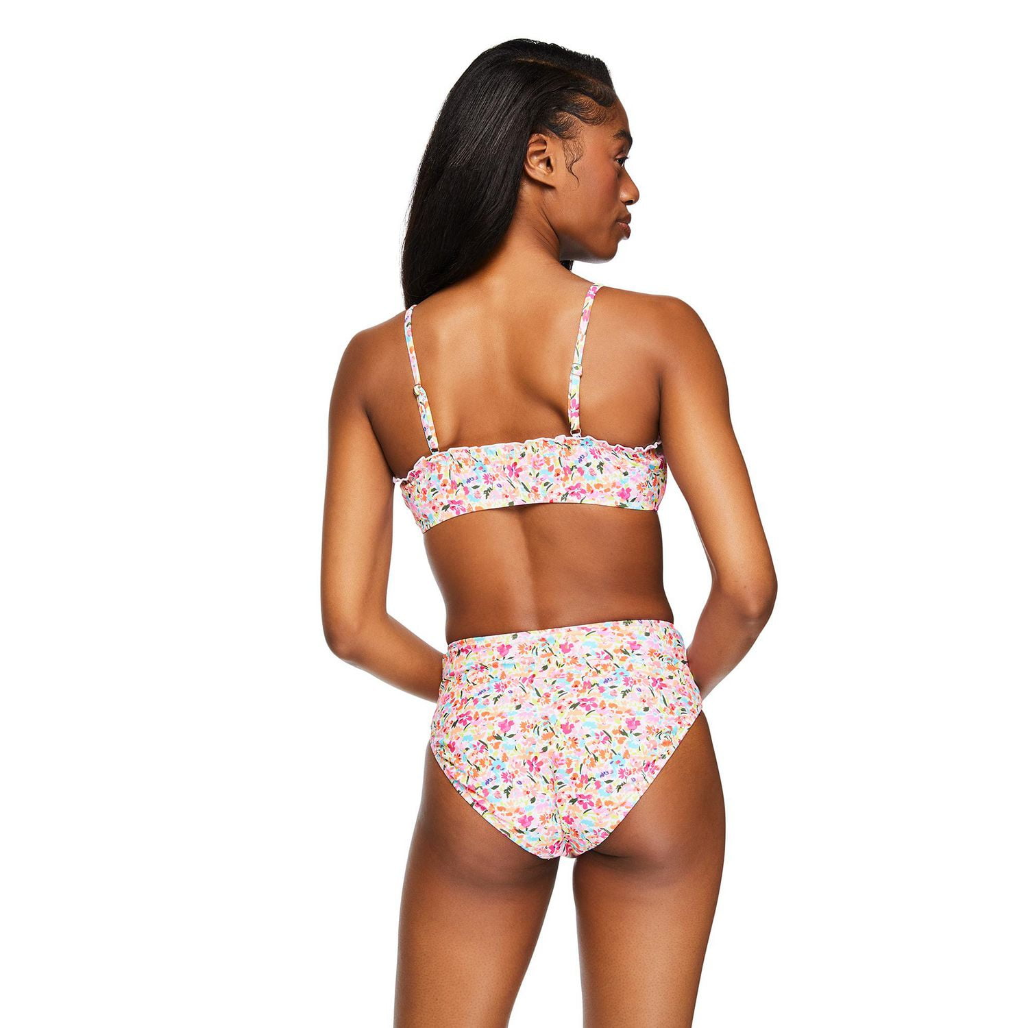 Haut de bain à smocks No Boundaries pour femmes