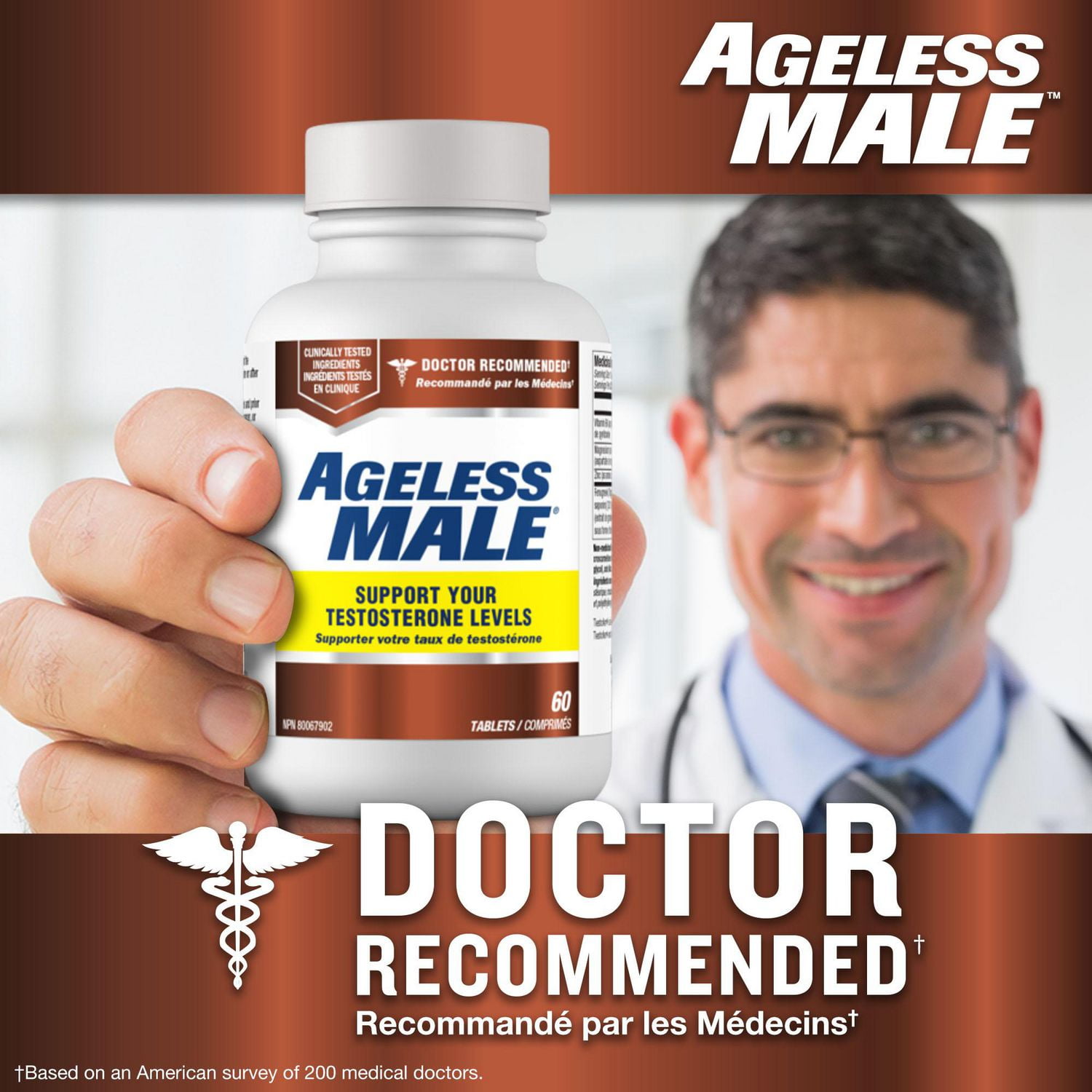 Ageless MALE 60 tablets Walmart.ca