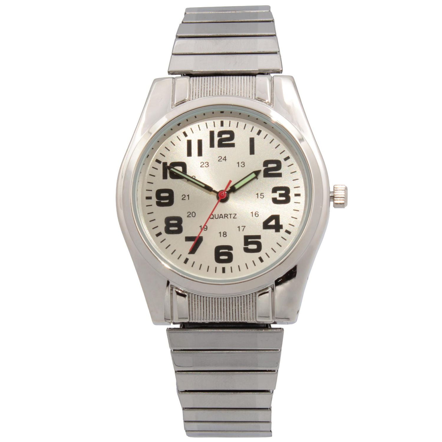 George Men's Silver Expansion Watch, Men's Expansion Watch
