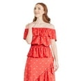 thumbnail image 1 of George Women's Ruffle Blouse, 1 of 6