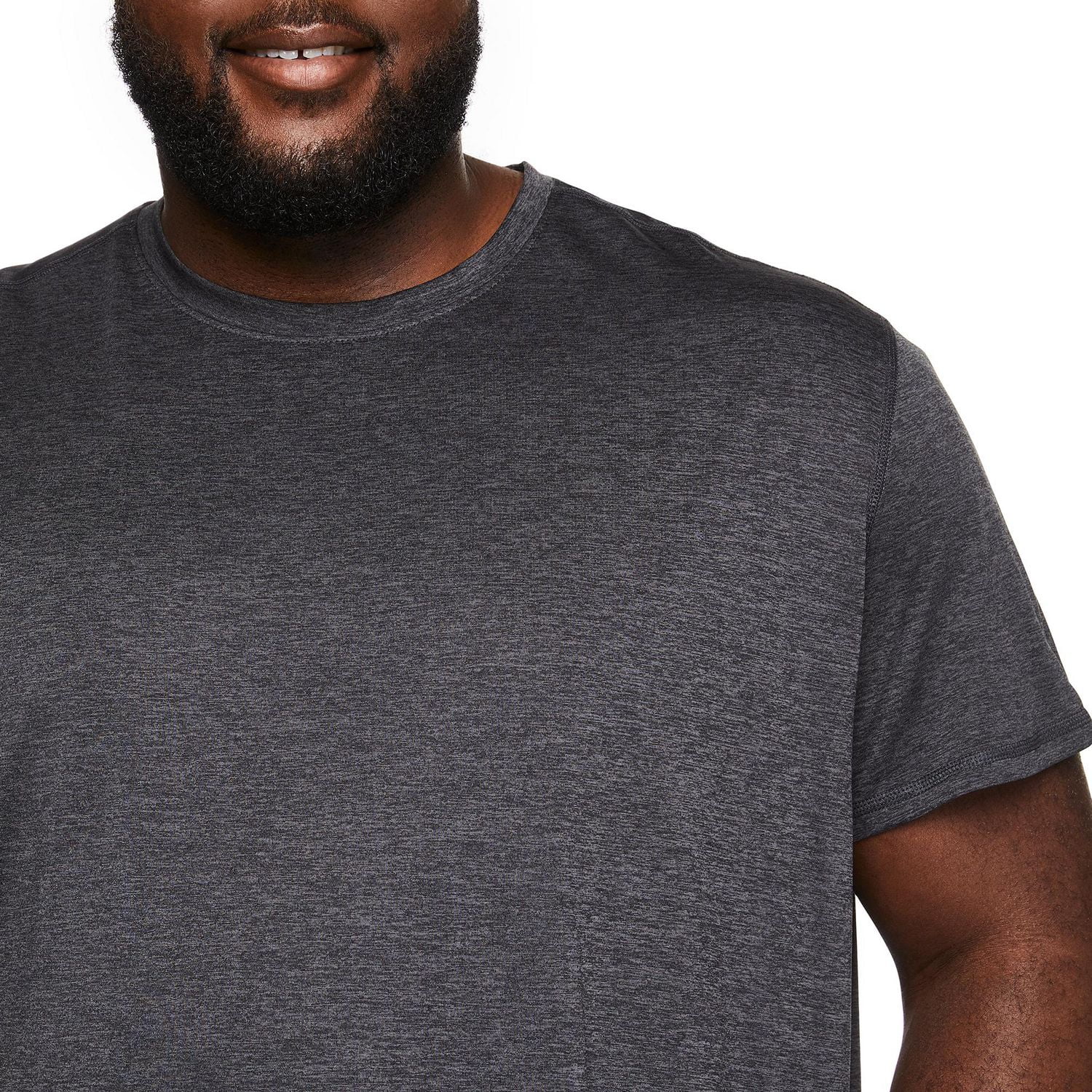 T-shirt à manches courtes et coupe étroite Athletic Works Plus pour hommes