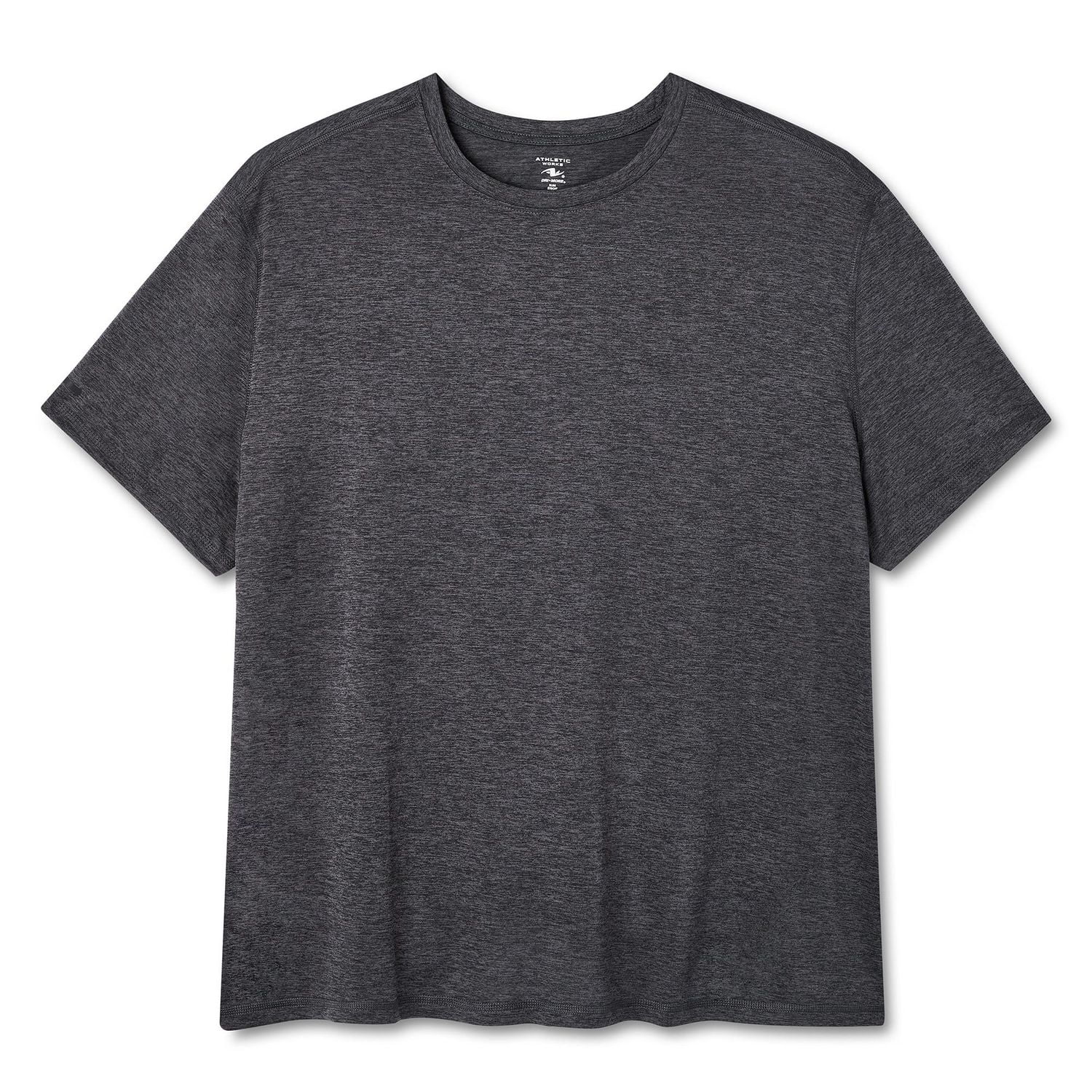 T-shirt à manches courtes et coupe étroite Athletic Works Plus pour hommes