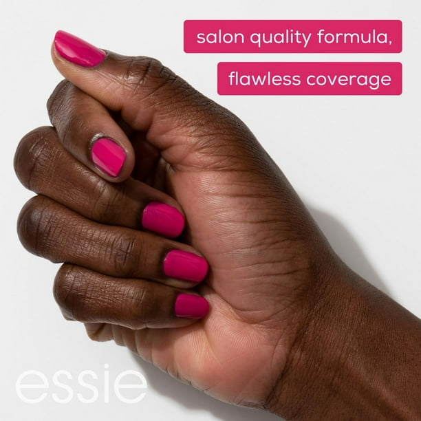 essie nail polish, vegan, glossy shine finish, salon quality formula,  blanc, white, 13.5ml, vegan nail polish 