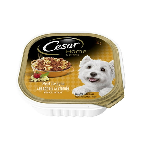 Nourriture pour chiens Home DelightsMC de CesarMD lasagne