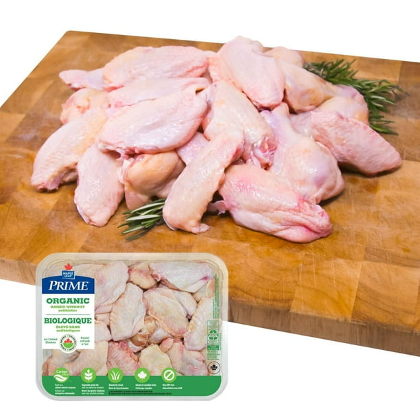 Maple Leaf Prime® Organic Chicken Wings, Drumettes and Winglets