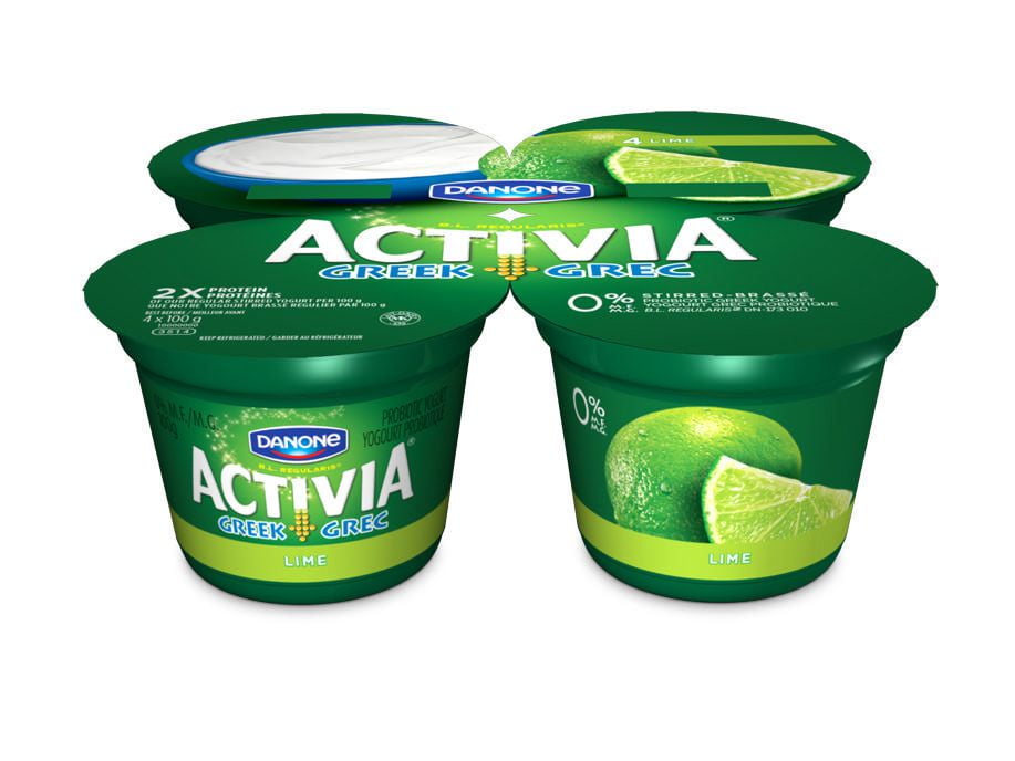 Activia Greek Lime Probiotic Yogurt Walmart Canada