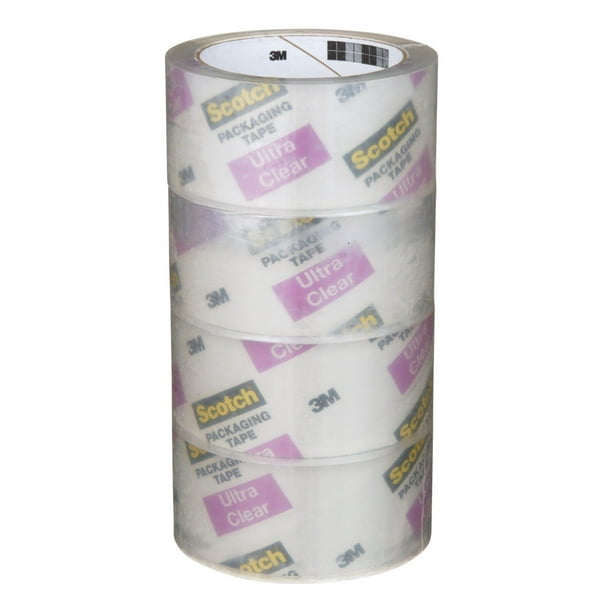 Scotch® Heavy Duty Shipping Packaging Tape 3850-3-ESF, 1.88 in x 54.6 yd  (48 mm x 50 m), 3 Rolls/Pack
