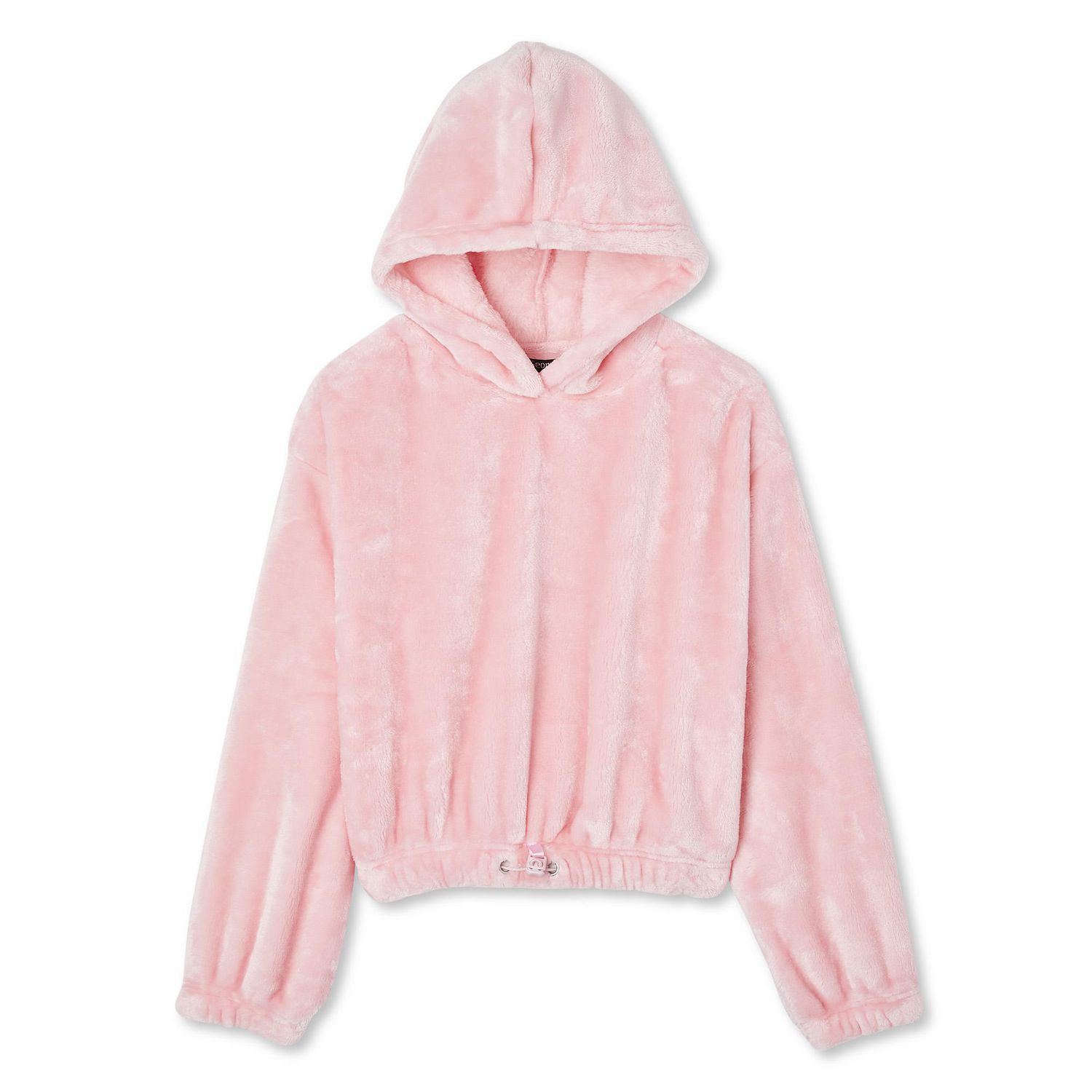 George Girls' Crop Plush Hoodie | Walmart Canada