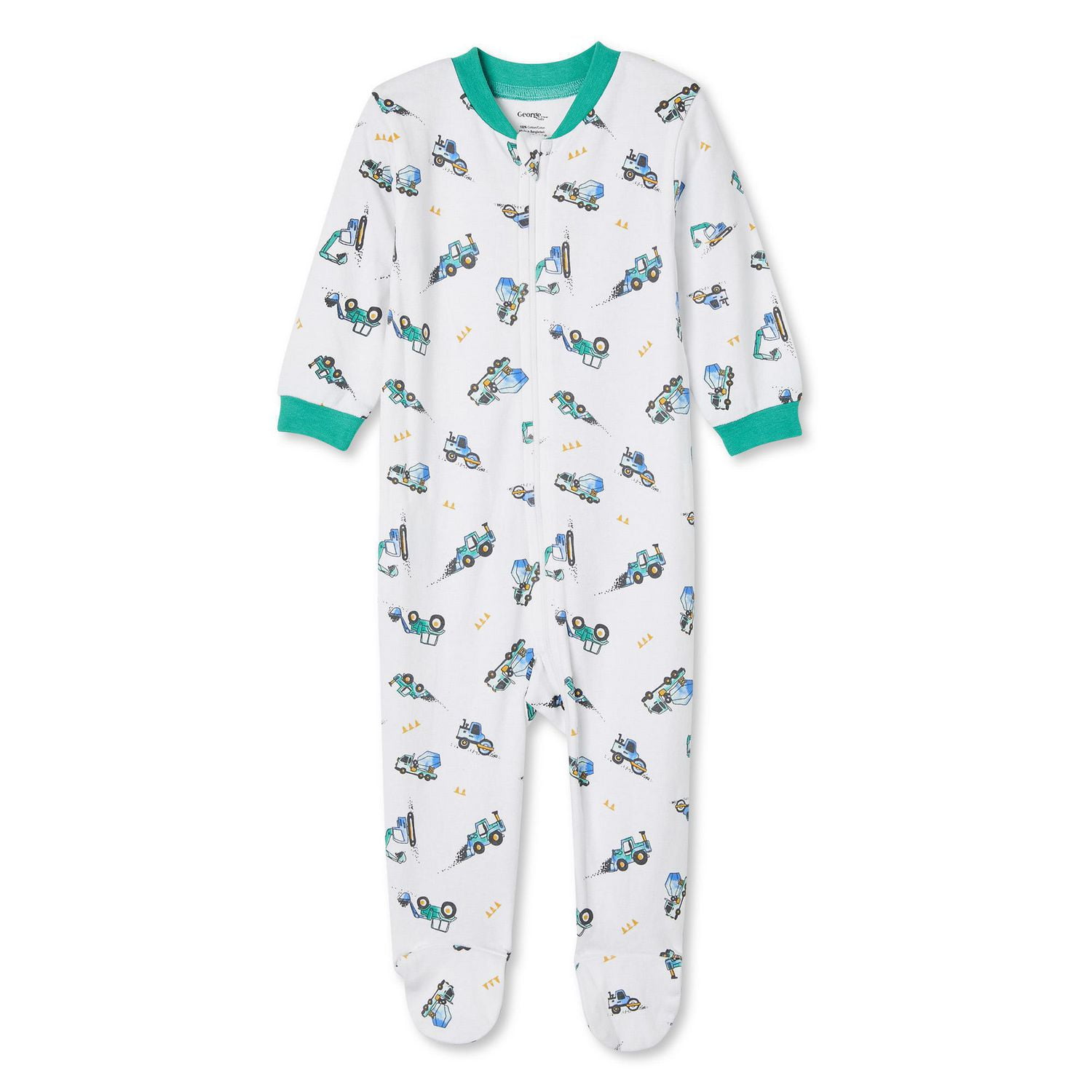 George Baby Boys' Full-Zip Sleeper
