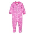thumbnail image 1 of George Baby Girls' Full-Zip Sleeper, 1 of 2