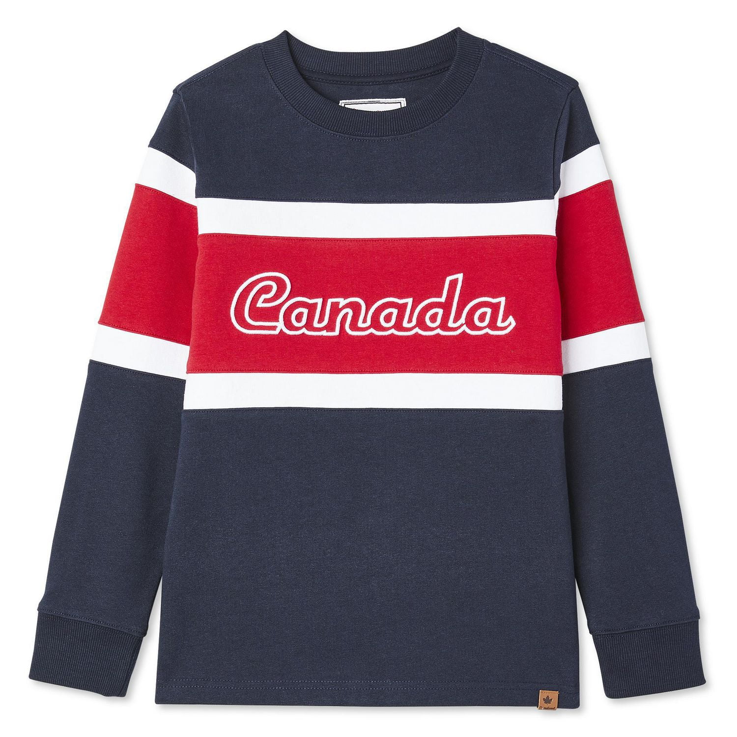 Canadiana Boys' Colour Blocked Sweatshirt Walmart Canada