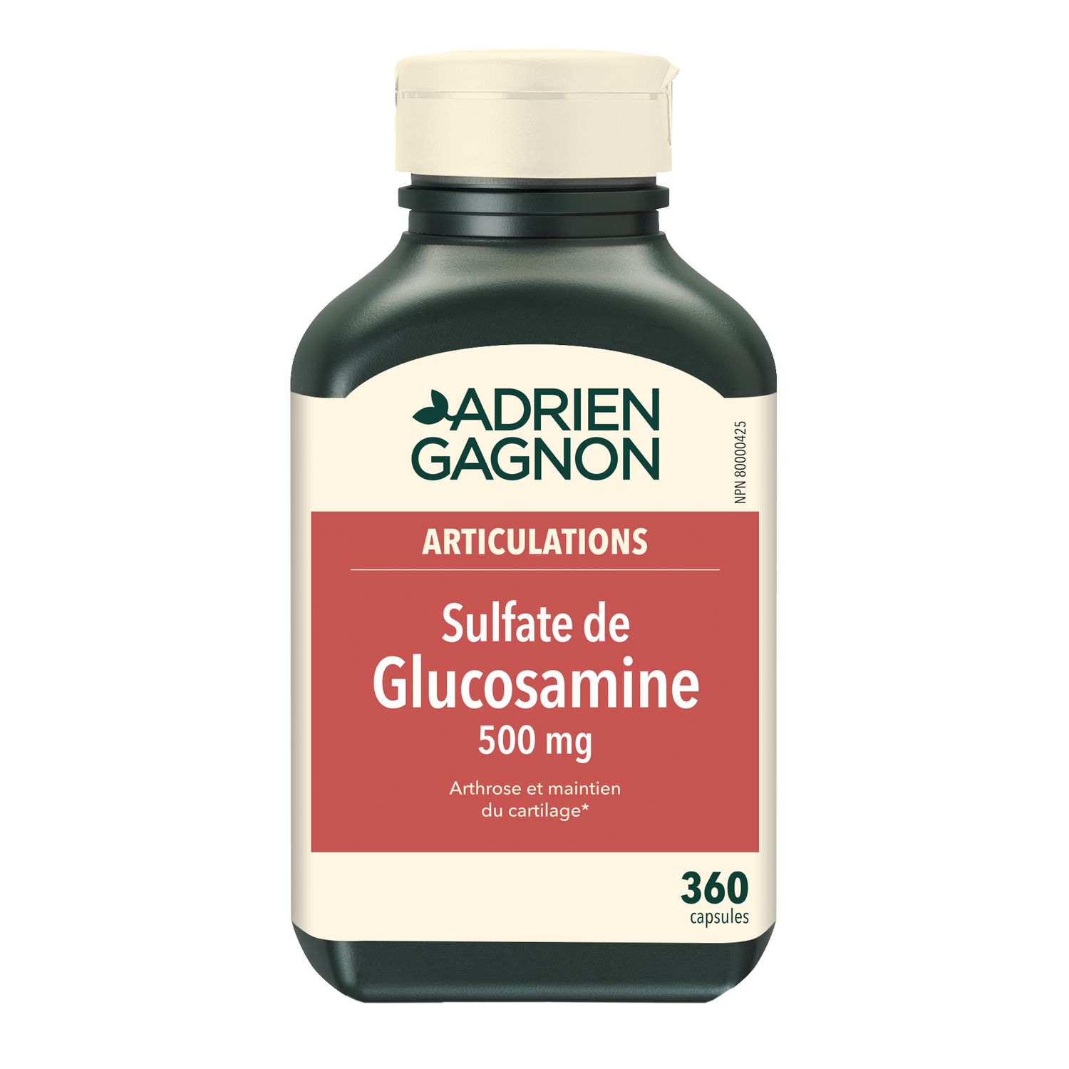 Glucosamine Sulfate 500 mg - 360 capsules