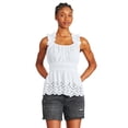 thumbnail image 1 of George Women's Eyelet Tank, 1 of 2