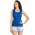 thumbnail image 1 of George Women's Eyelet Tank, 1 of 2