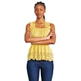 thumbnail image 1 of George Women's Eyelet Tank, 1 of 2