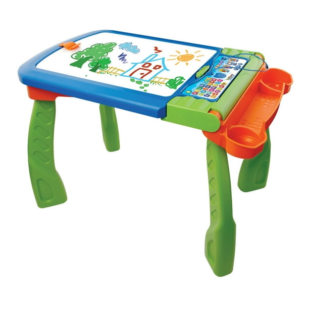 VTECH - Digiart Magi Bureau Interactif 5 and 1 - Dès L'âge De 3 Ans Et Plus  - English