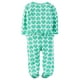 Tenue avec pyjama-grenouillère pour bébé fille Child of Mine made by Carter’s à motif de singe – image 2 sur 2