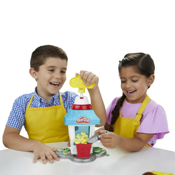 Pâte à modeler Play-Doh Création de cuisine, Soirée maïs soufflé, paq, 18,  3 ans et plus