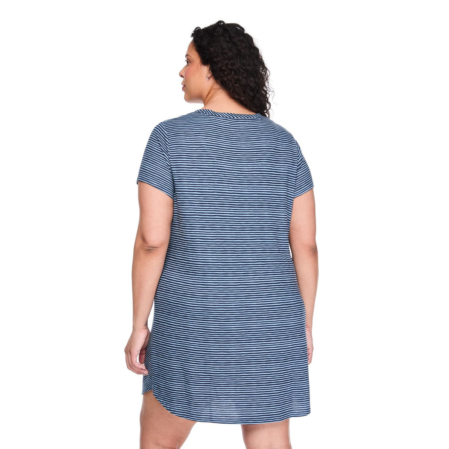 George Women's Plus Short-Sleeve Sleepshirt
