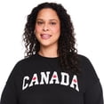thumbnail image 4 of George Women's Plus Canada Day Sweatshirt, 4 of 6