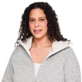 thumbnail image 4 of George Women's Plus Faux Shearling Zip Up Jacket, 4 of 6