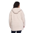 thumbnail image 3 of George Women's Plus Faux Shearling Zip Up Jacket, 3 of 6