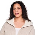 thumbnail image 4 of George Women's Plus Faux Shearling Zip Up Jacket, 4 of 6