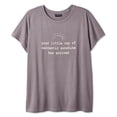 thumbnail image 3 of The Pink Closet Women's Plus Graphic T-Shirt, 3 of 3