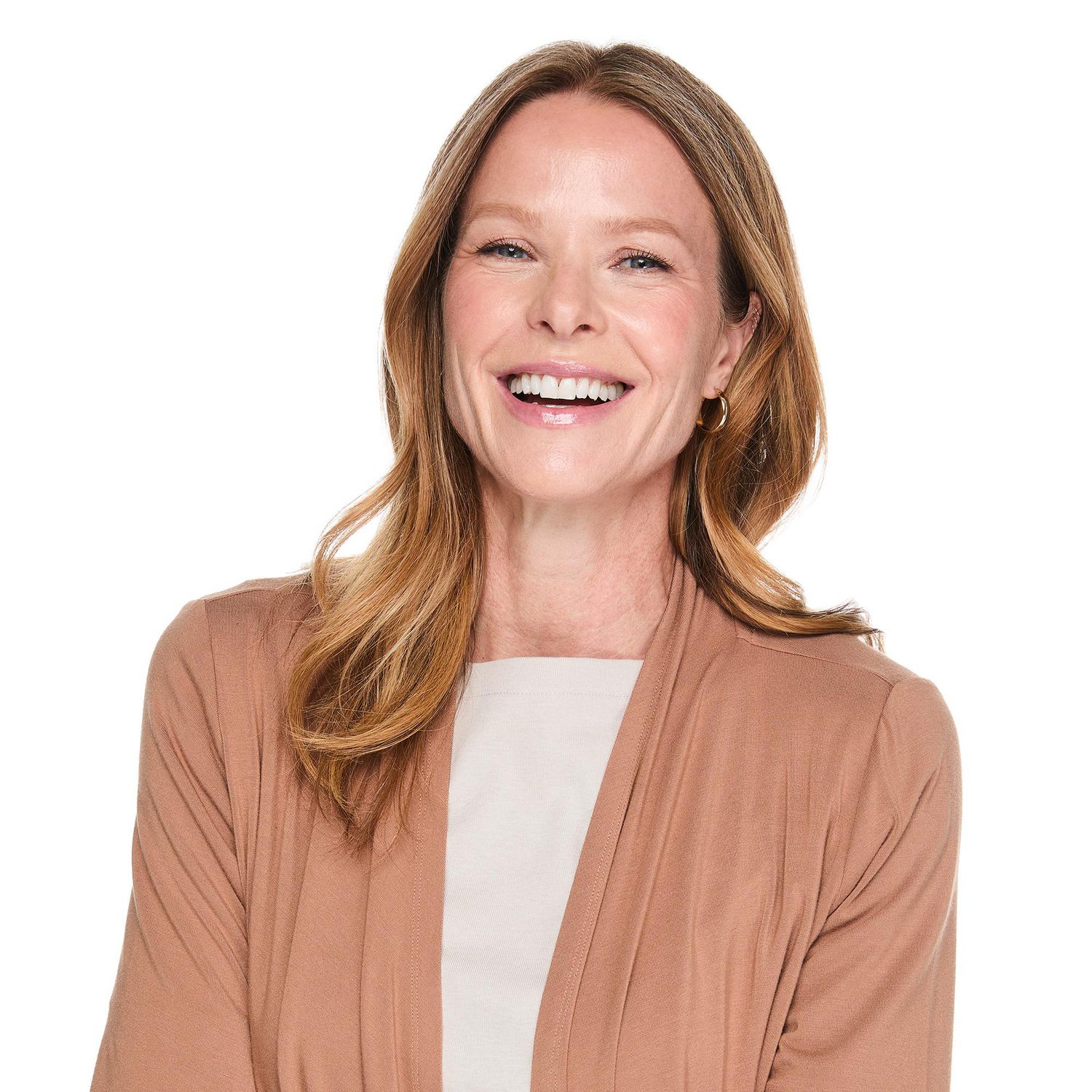 Cardigan avec motif en cascade Karen Scott pour femmes