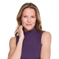thumbnail image 4 of Iyla Women's Mock-Neck Rib Top, 4 of 6