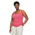 thumbnail image 1 of George Women's Plus Rib Tank, 1 of 6