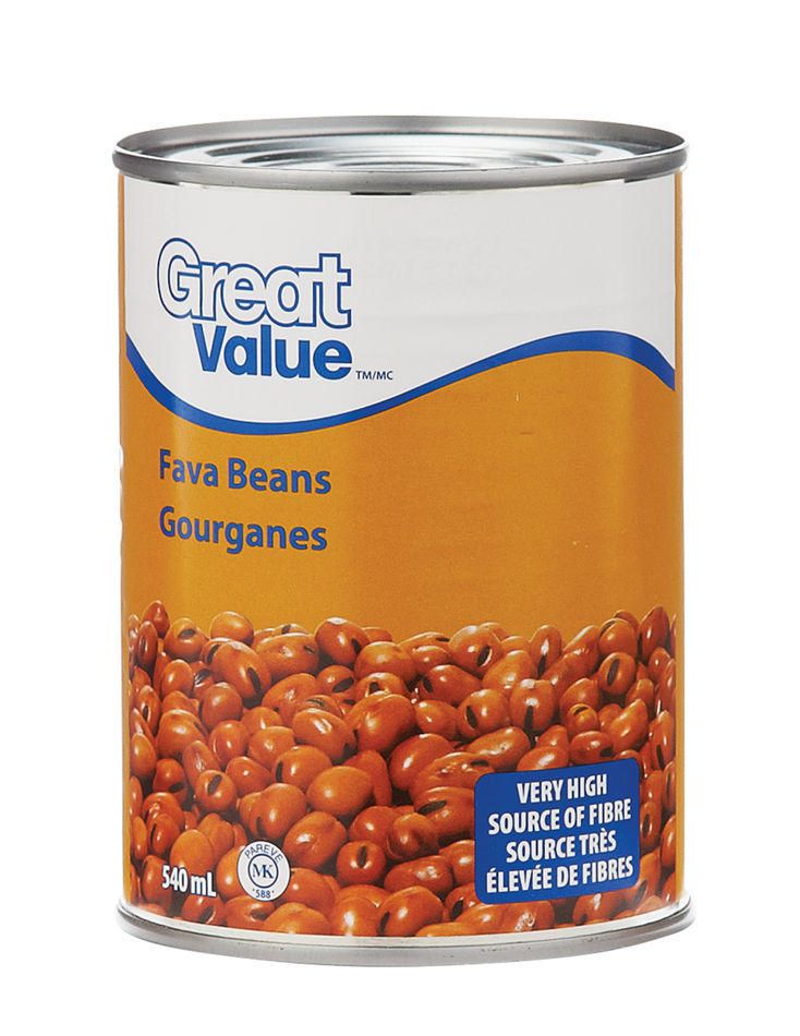 Great Value Fava Beans Walmart Canada