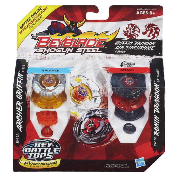 Beyblade Synchrone - Duo de toupies Ifrit/Salamander Fire Synchrome