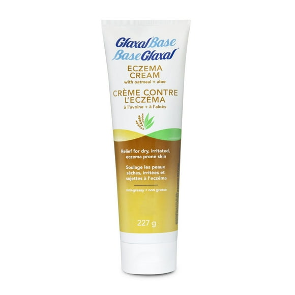 Base Glaxal Crème hydratante à l'avoine colloïdale + aloès 227 g