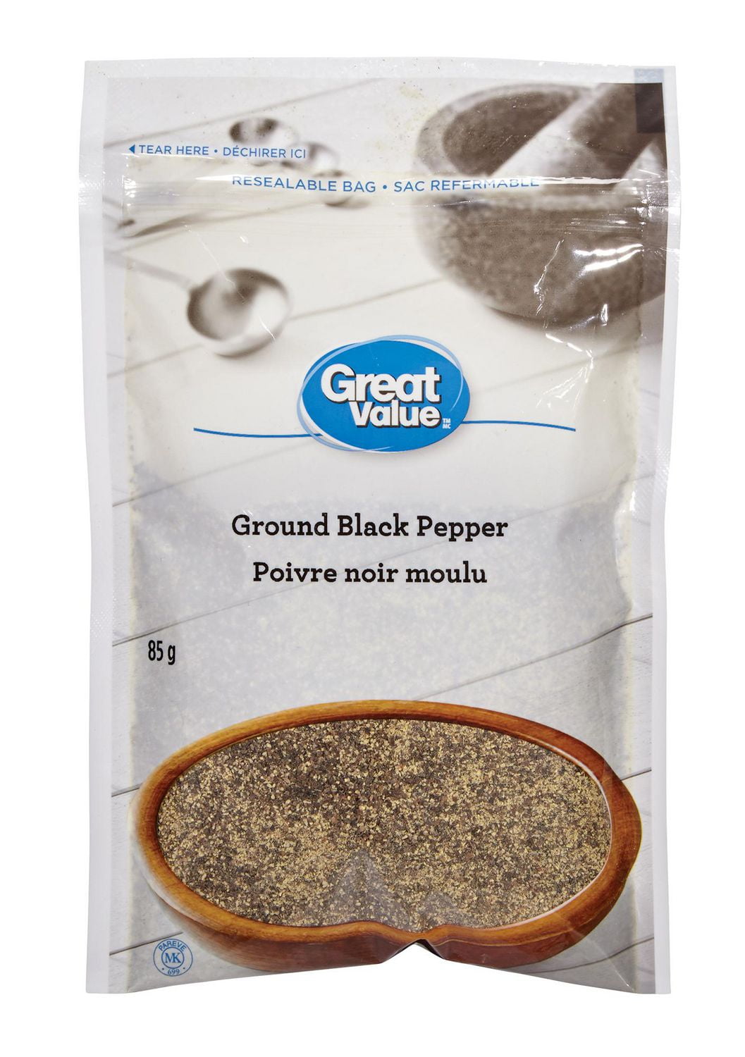 Great Value Ground Black Pepper Walmart Canada