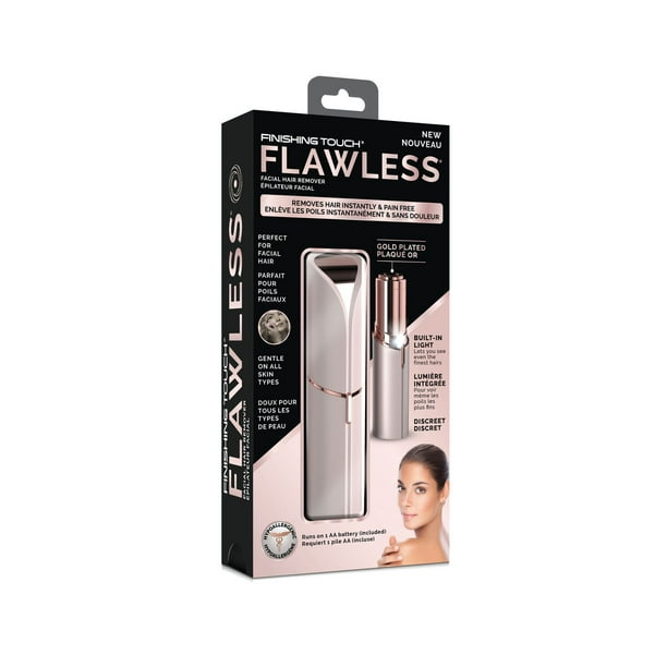 Finishing Touch Flawless Facial Hair Remover, Blush, Hair Remover