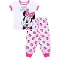 thumbnail image 1 of Minnie Mouse two piece pyjama set for girls, 1 of 2