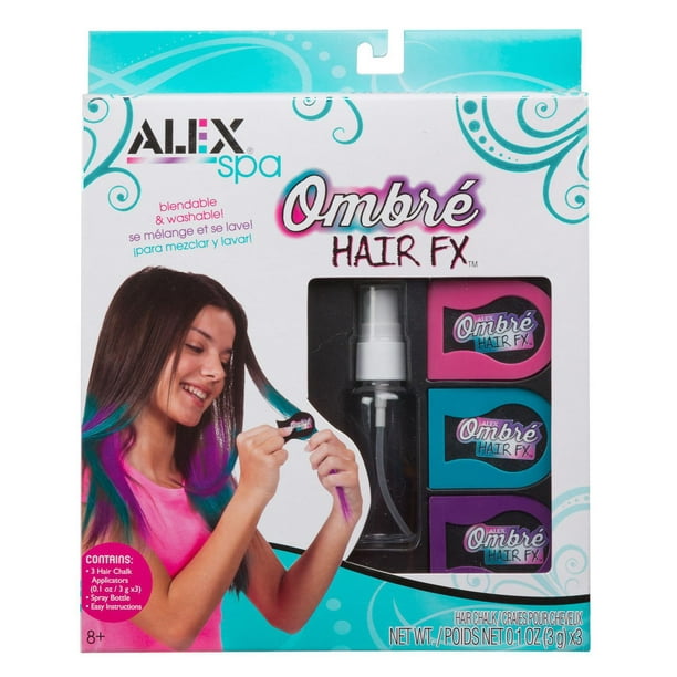  Alex Spa Ombre Hair FX Girls Fashion Activity : Toys