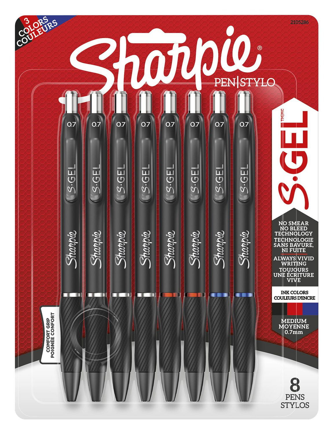 Sharpie s gel deals 0.7