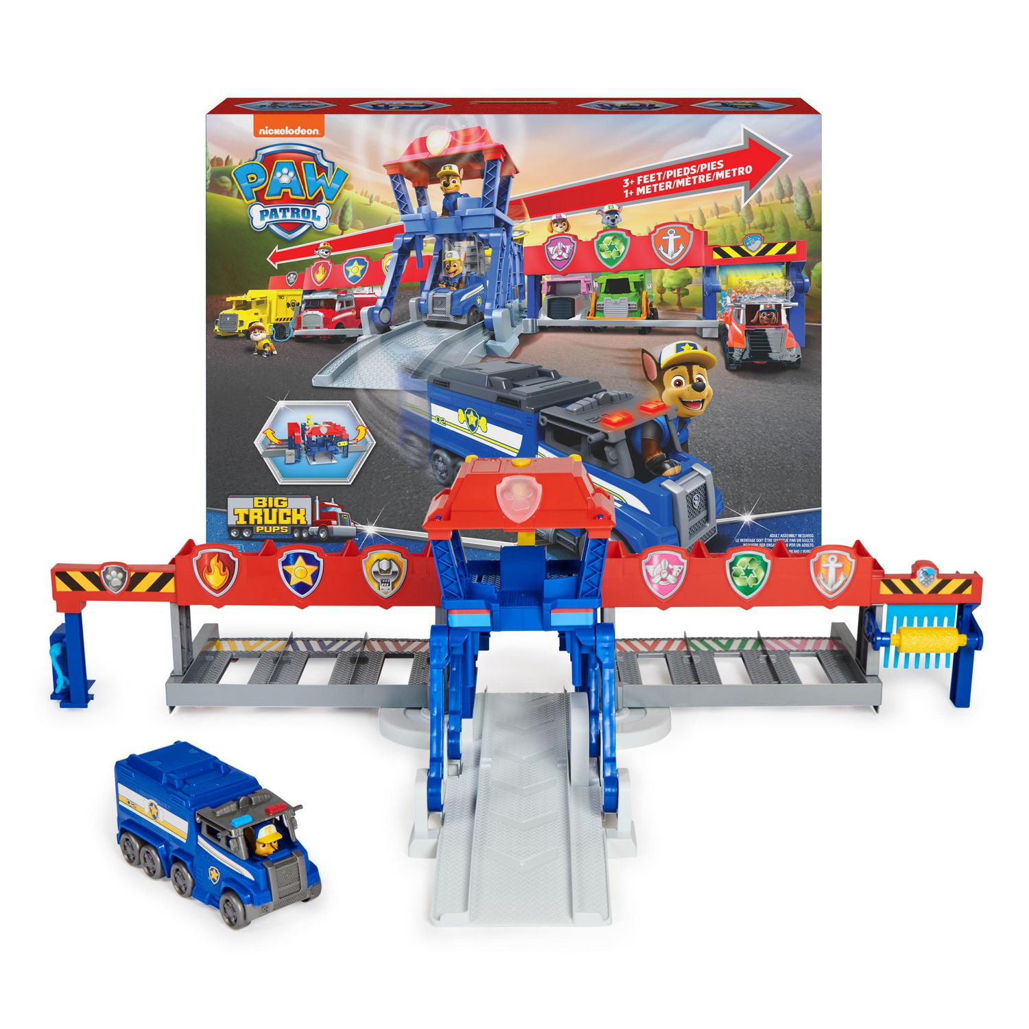 PAW Patrol Big Truck Pups, Truck Stop HQ with Vehicle, 3ft. Wide cheapest Playset-ghj