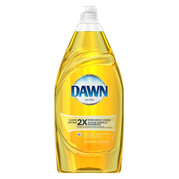 Détergent à vaisselle parfum citron avec mousse active de Dawn